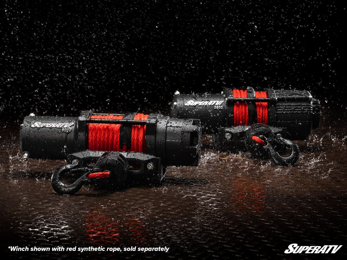 2500 lb. UTV/ATV Winch (With Wireless Remote &amp; Synthetic Rope)