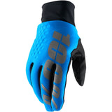 100% Hydromatic Brisker Gloves - Cyan Blue - Small [MPN: 10018-00005]
