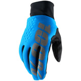100% Hydromatic Brisker Gloves - Cyan Blue - Small [MPN: 10018-00005]