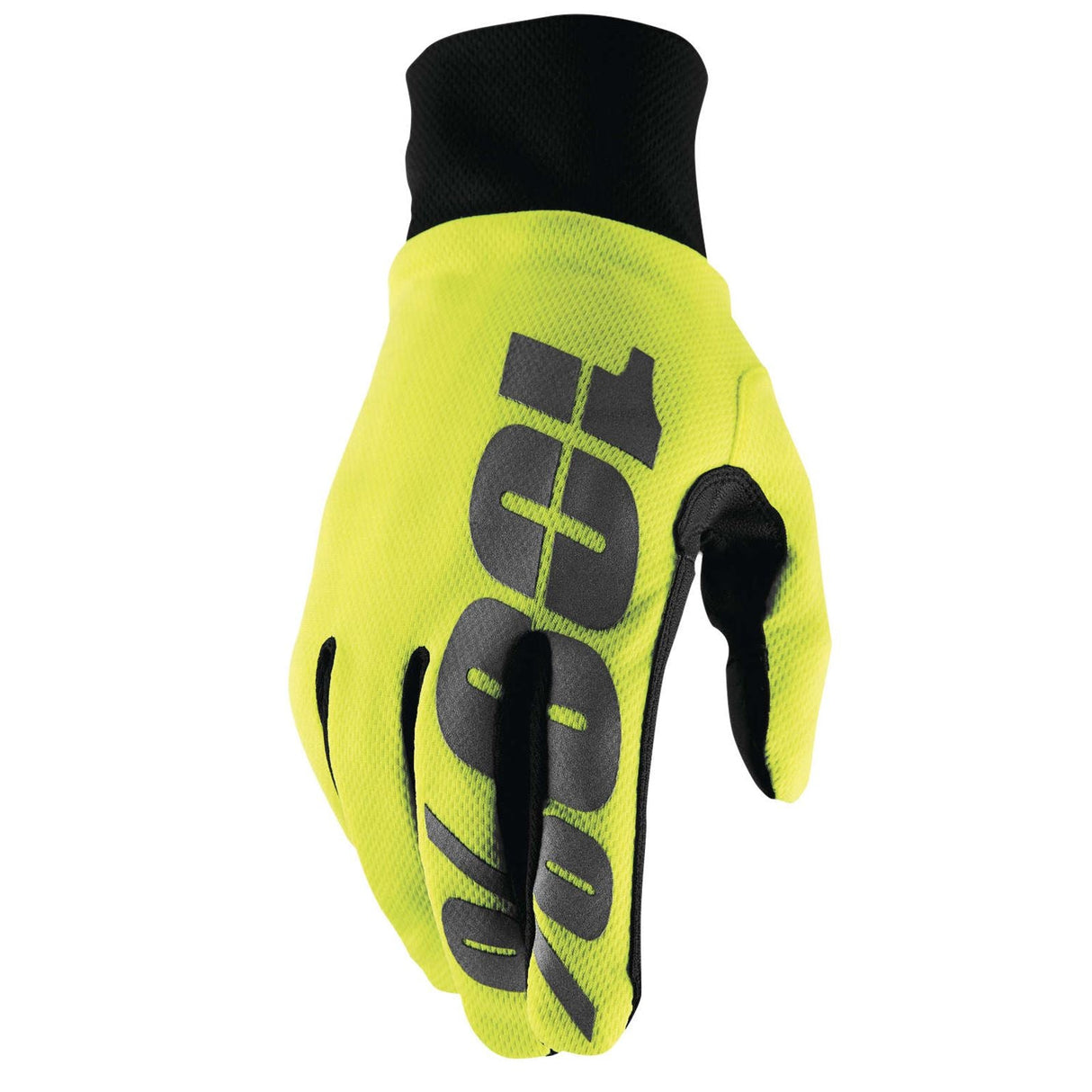 100% Hydromatic Waterproof Gloves - Yellow - Small [MPN: 10017-00005]
