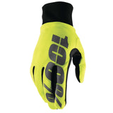 100% Hydromatic Waterproof Gloves - Yellow - Small [MPN: 10017-00005]