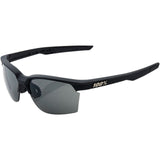100% Sportcoupe Sunglasses - Black - Smoke [MPN: 61020-100-57]