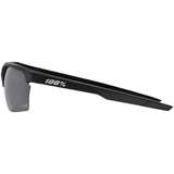 100% Sportcoupe Sunglasses - Black - Smoke [MPN: 61020-100-57]