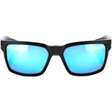 100% Daze Sunglasses - Matte Black - Blue Mirror [MPN: 61030-019-75]