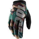 100% Brisker Gloves - Camo - Large [MPN: 10003-00007]