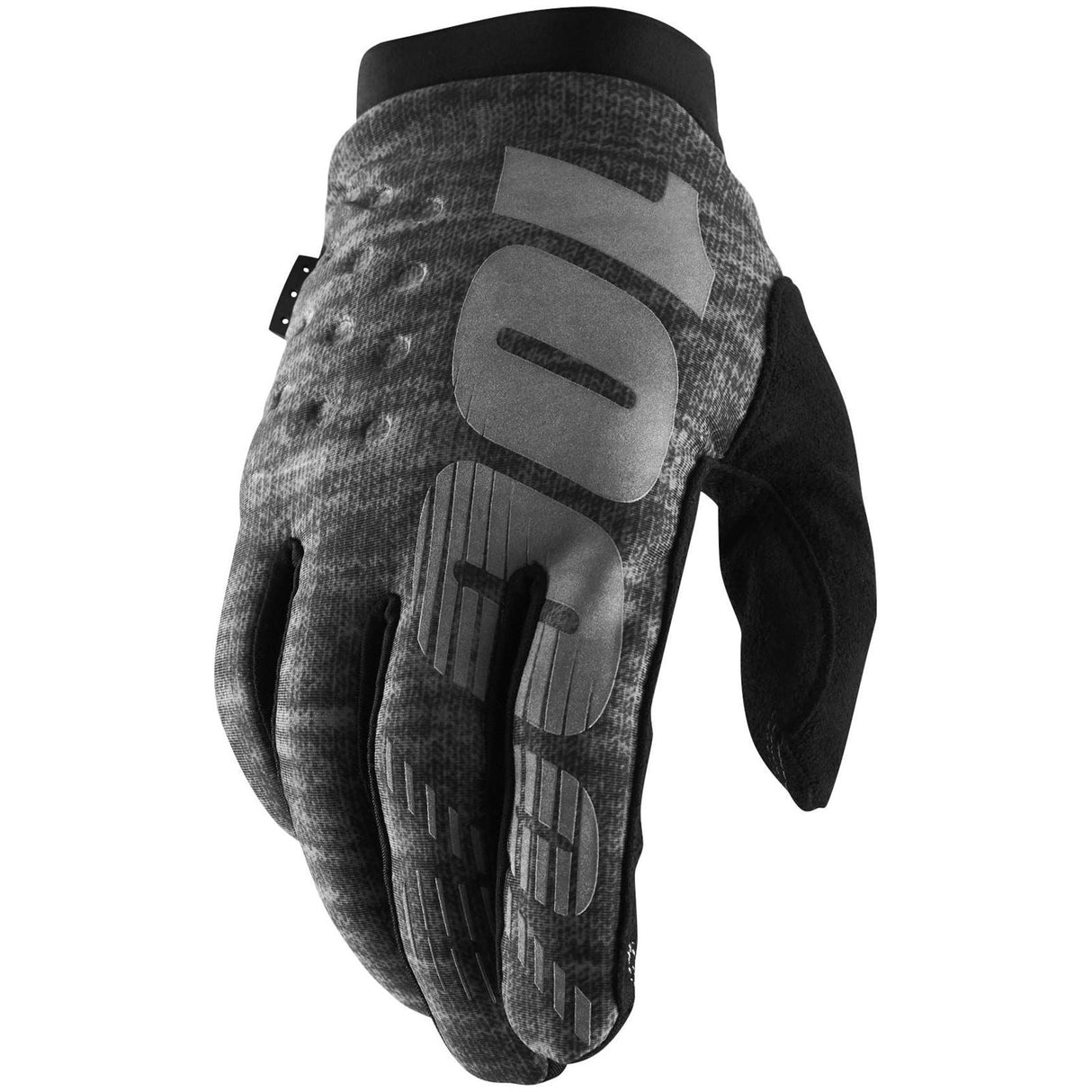 100% Brisker Gloves- Heather Grey - Small [MPN: 10003-00020]
