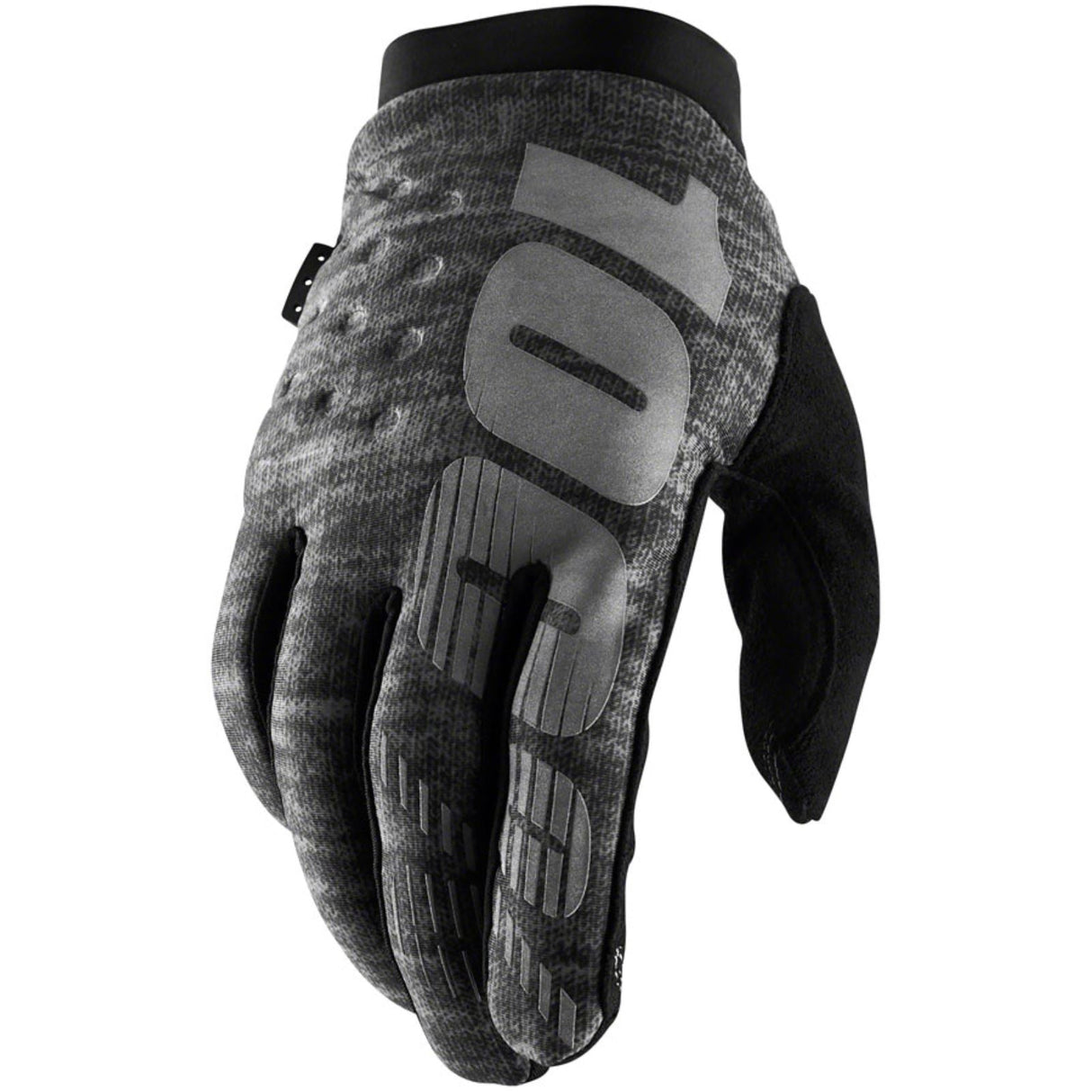 100% Brisker Gloves- Heather Grey - Small [MPN: 10003-00020]