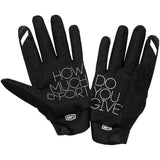 100% Brisker Gloves- Heather Grey - Small [MPN: 10003-00020]