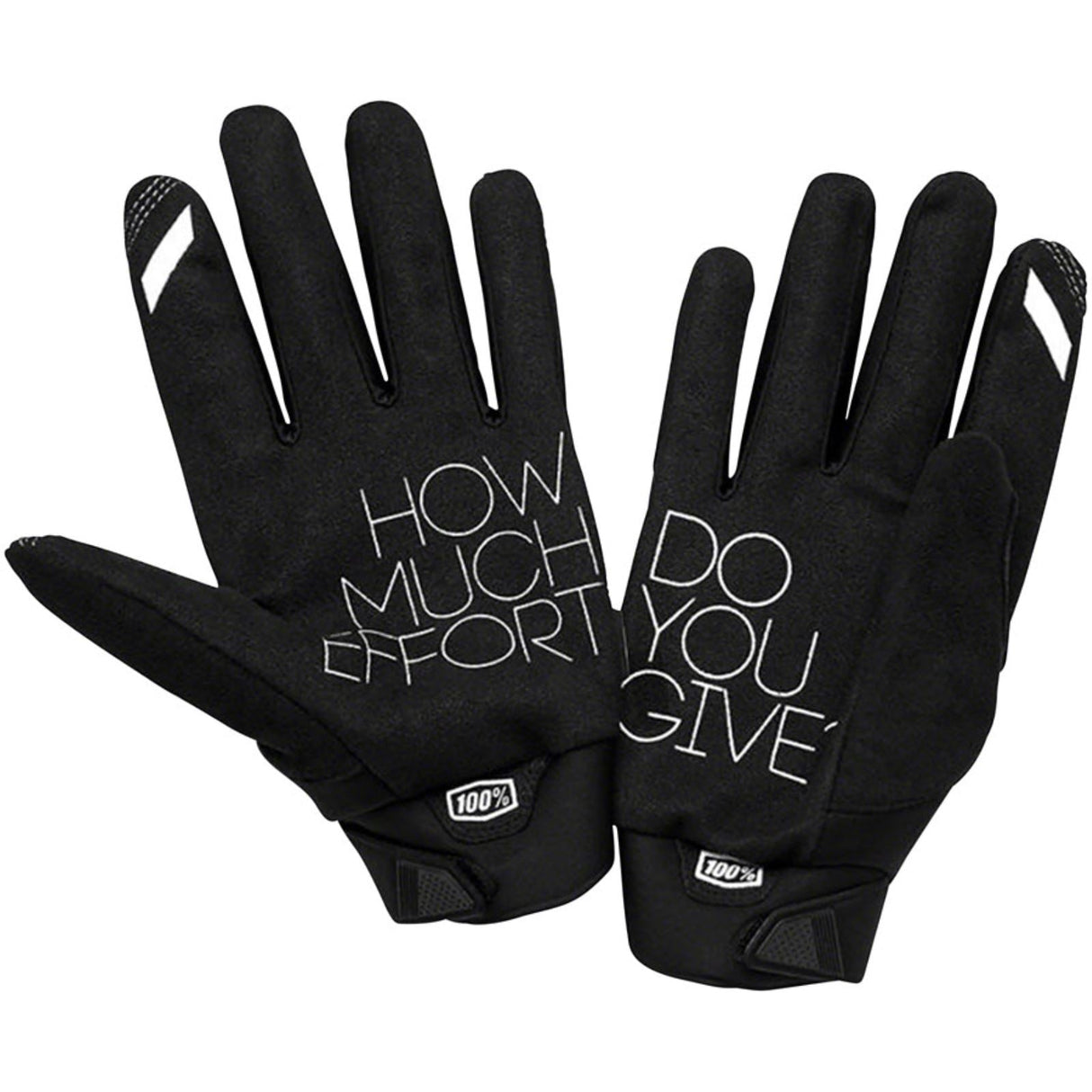 100% Brisker Gloves- Heather Grey - Medium [MPN: 10003-00021]