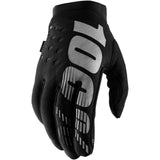 100% Women's Brisker Gloves - Black/Grey -  X-Large  [MPN: 10005-00004]