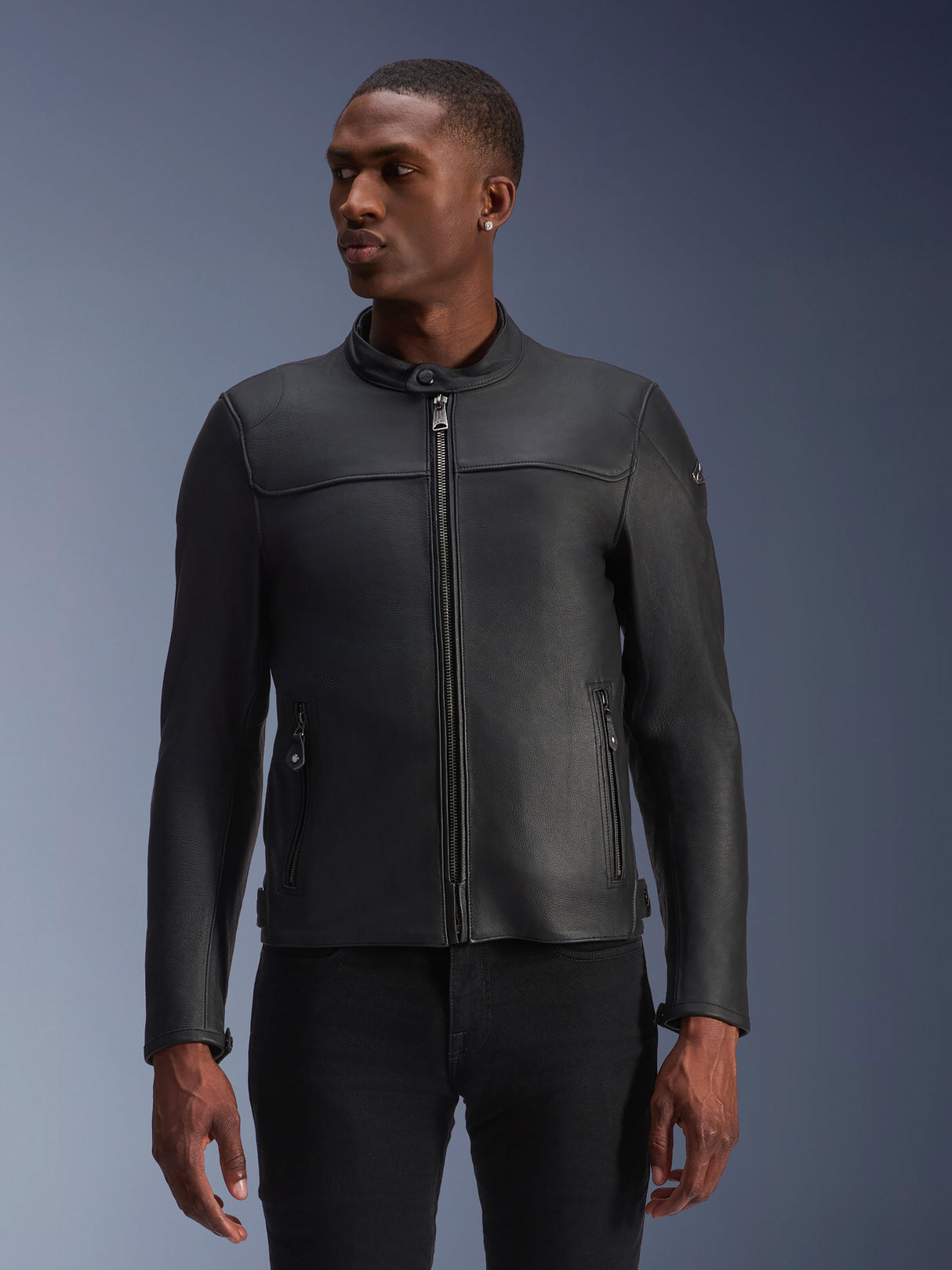 Blacktrack Leather Jacket