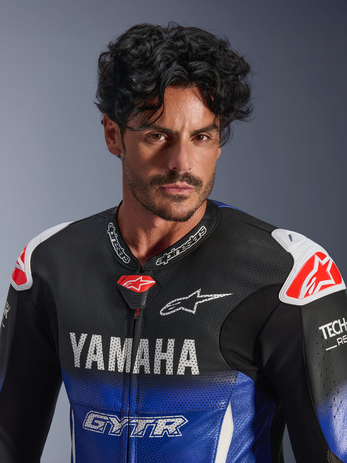 Yamaha GP-R7 1PC Leather Suit
