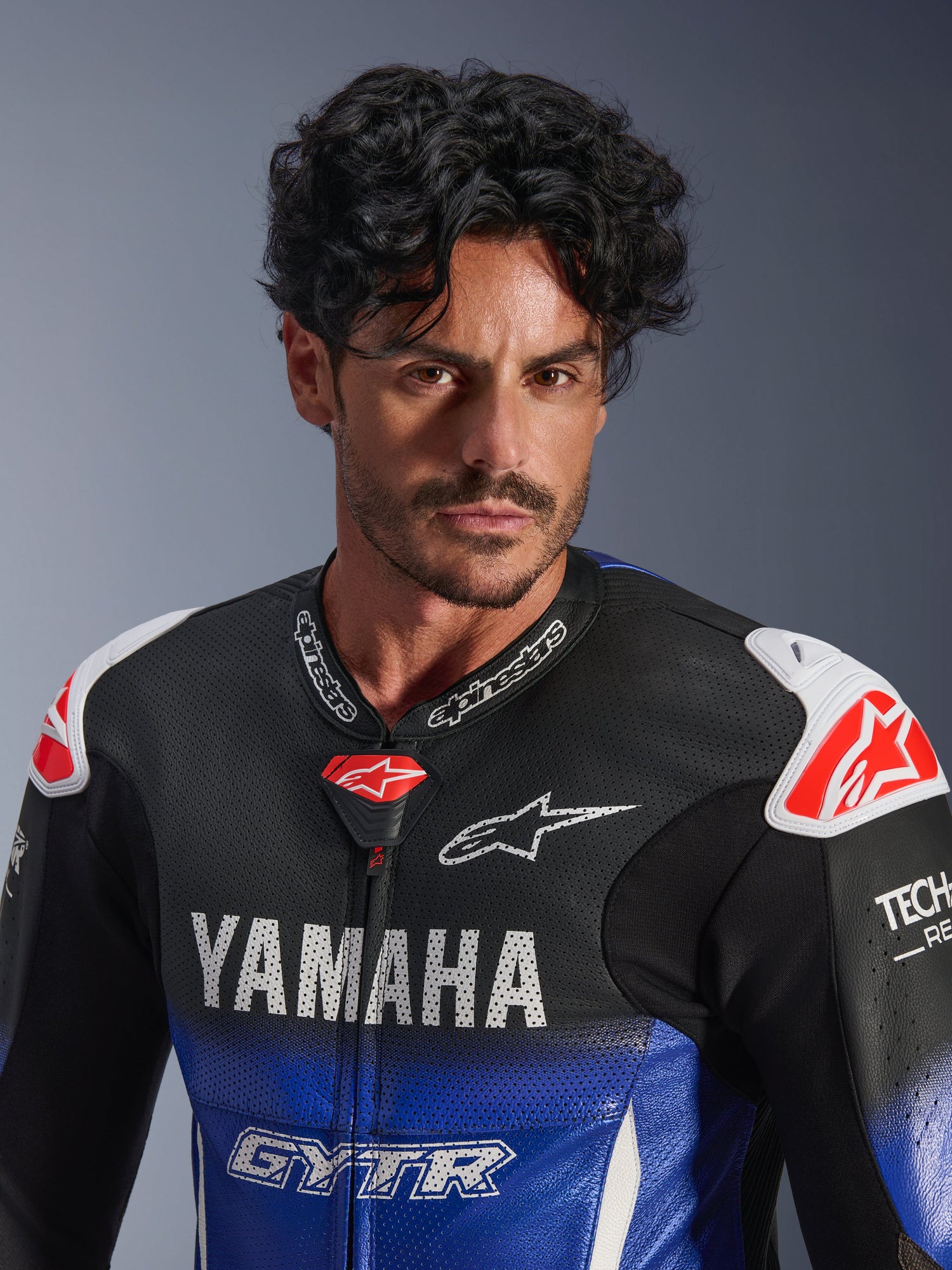 Yamaha GP-R7 1PC Leather Suit