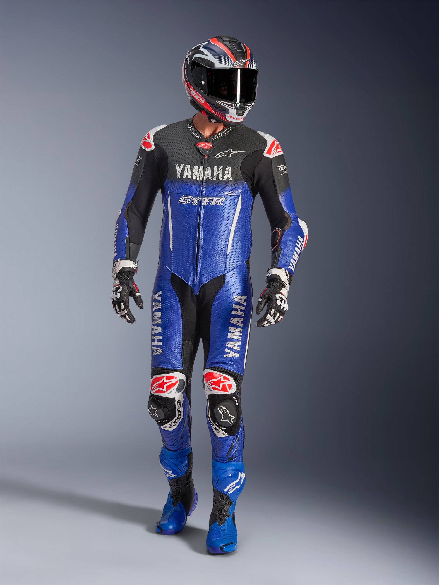 Yamaha GP-R7 1PC Leather Suit