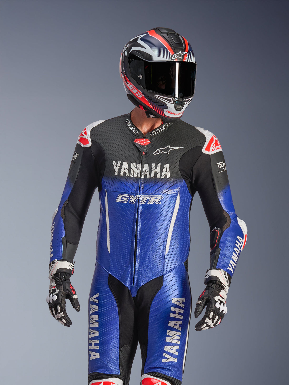 Yamaha GP-R7 1PC Leather Suit