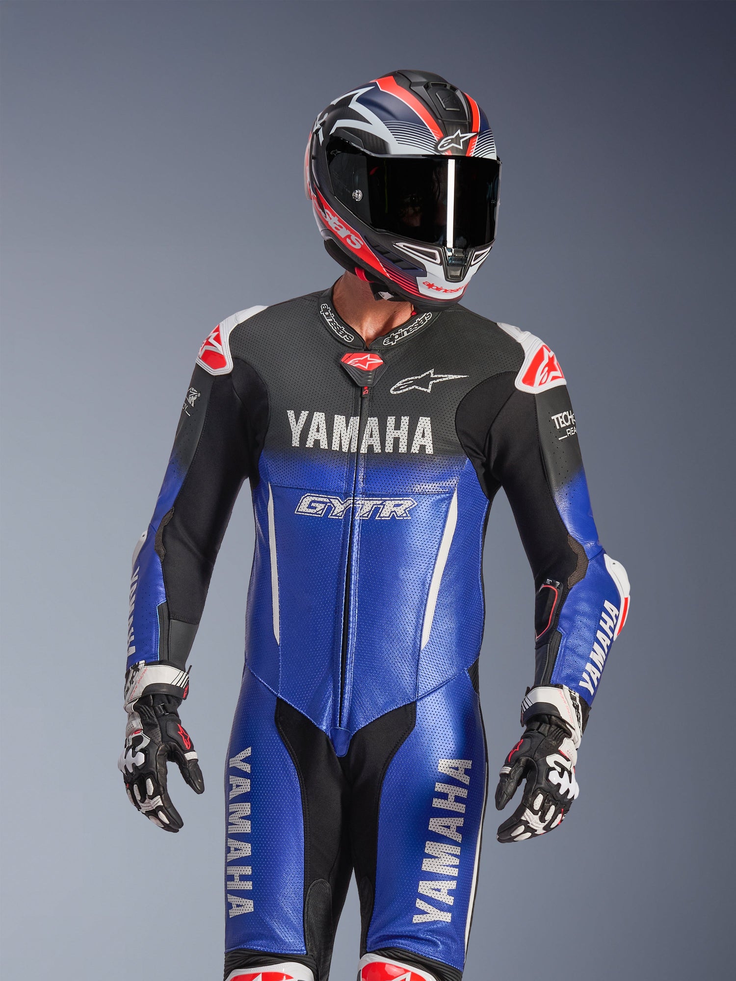 Yamaha GP-R7 1PC Leather Suit