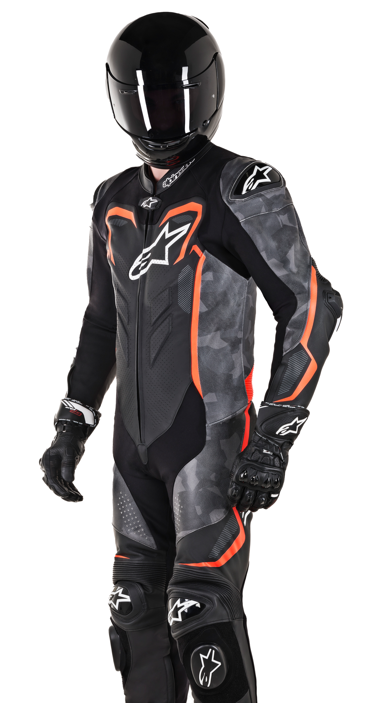 GP Plus V2 Camo 1-Piece Leather Suit