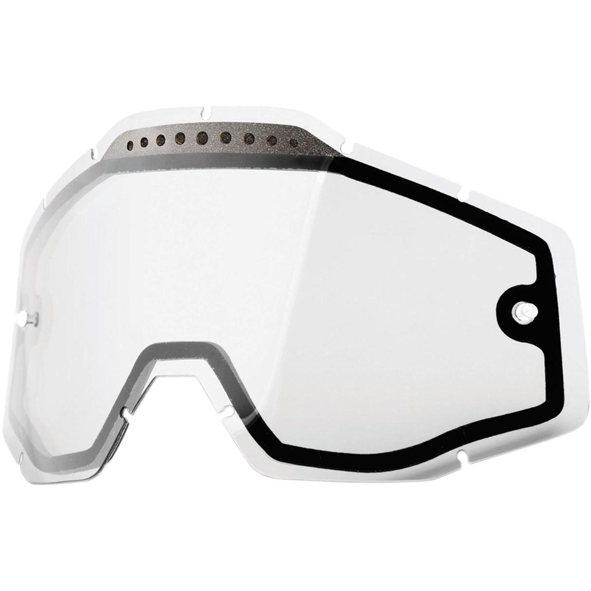 100% Goggle Dual Lens - Vented - Clear [MPN: 51006-010-02]