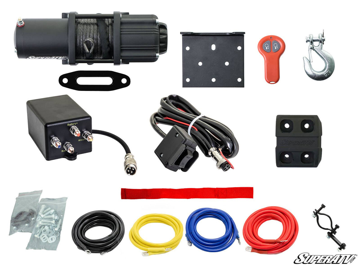 Honda Pioneer 700 Winch Mount &amp; 3500 lb. Winch