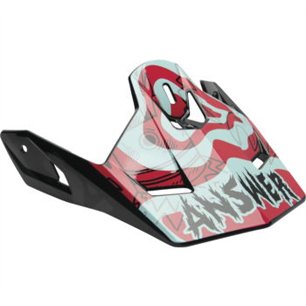 Answer AR3 Helmet Visor - Seafoam/Air Pink/Tar [MPN: 0408-0900-3800]