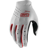 100% Sling MX Gloves - Gray - Small [MPN: 10023-00015]