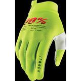 100% iTrack Gloves - Fluo Yellow - Medium [MPN: 10015-004-11]