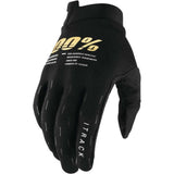 100% Youth I-Track Gloves - Black - Medium [MPN: 10009-00001]
