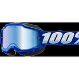 100% Accuri 2 Snow Goggles - Blue with Blue Mirror Lens [MPN: 50223-650-02]