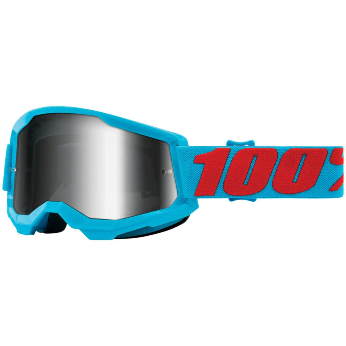 100% Strata 2 Goggles - Summit - Silver Mirror [MPN: 50421-252-08]