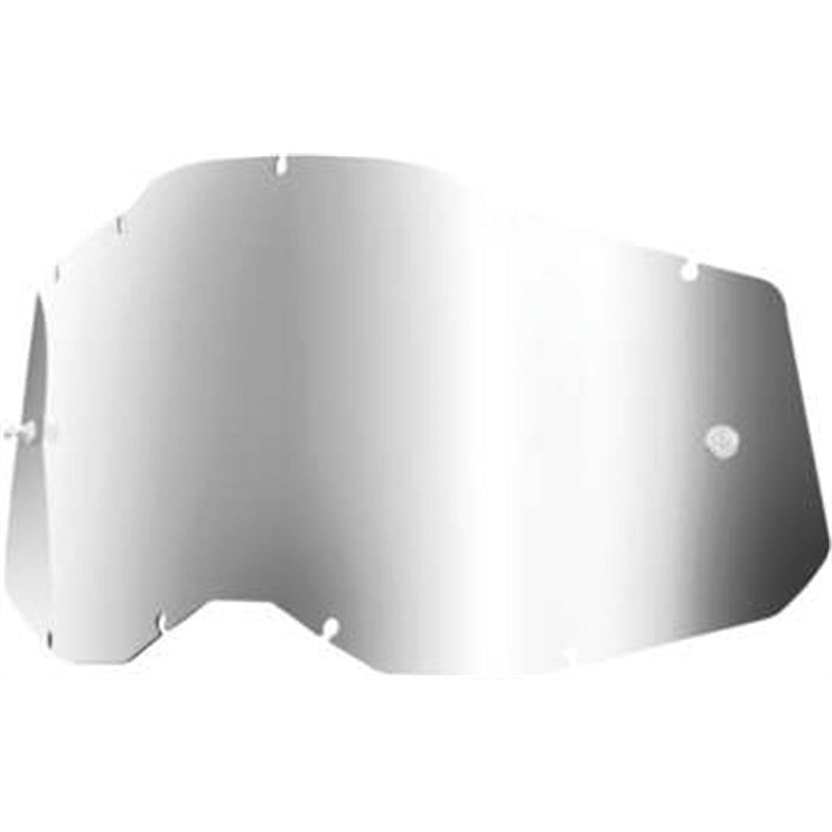 100% Accuri 2/Racecraft 2/Strata 2 Lens - Silver Mirror [MPN: 51008-252-01]