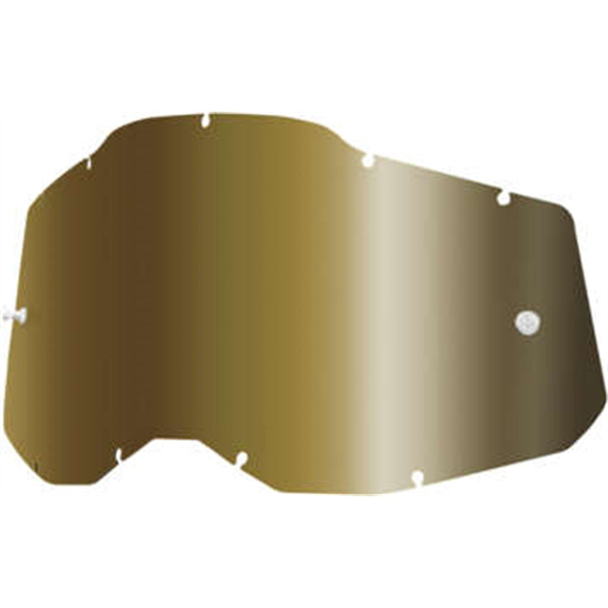 100% Accuri 2/Racecraft 2/Strata 2 Lens - True Gold [MPN: 51008-253-01]