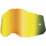 100% Accuri 2/Racecraft 2/Strata 2 Lens - Gold Mirror [MPN: 51008-259-01]