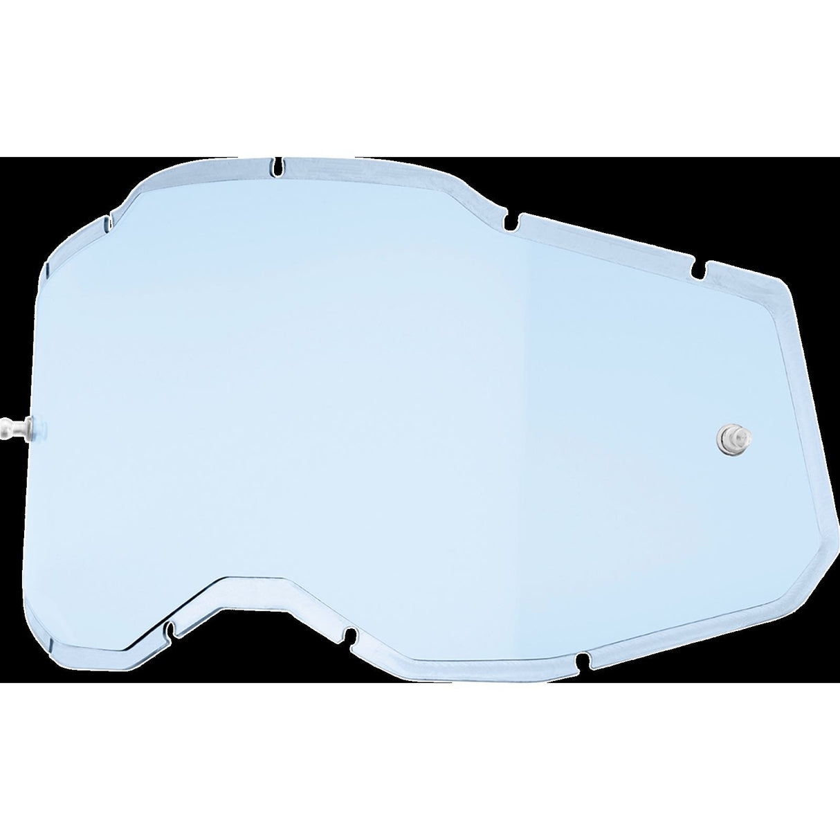 100% Accuri 2/Racecraft 2/Strata 2 Lens - Injected Blue [MPN: 51008-307-01]