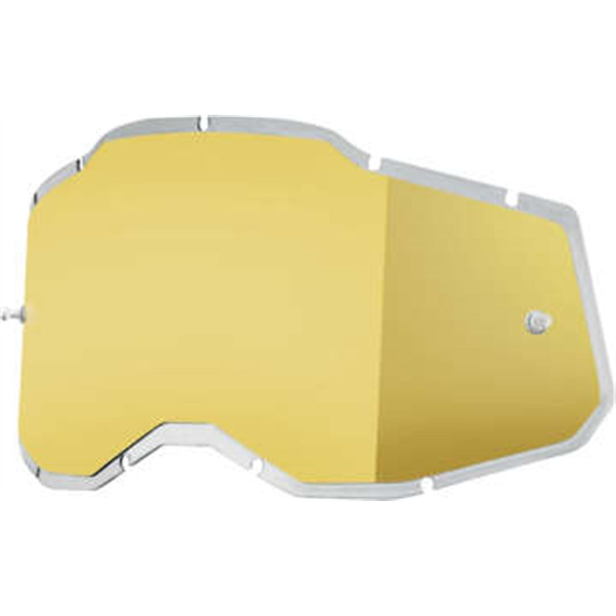 100% Accuri 2/Racecraft 2/Strata 2 Lens - Injected Gold Mirror [MPN: 59091-00004]
