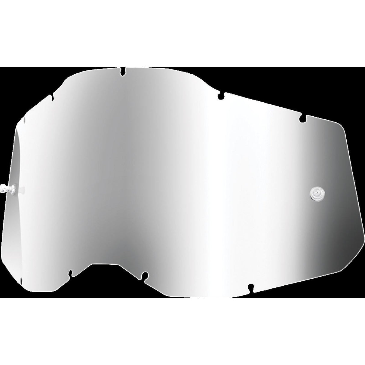 100% Youth Accuri 2/Strata 2 Lens - Silver Mirror [MPN: 51009-252-01]
