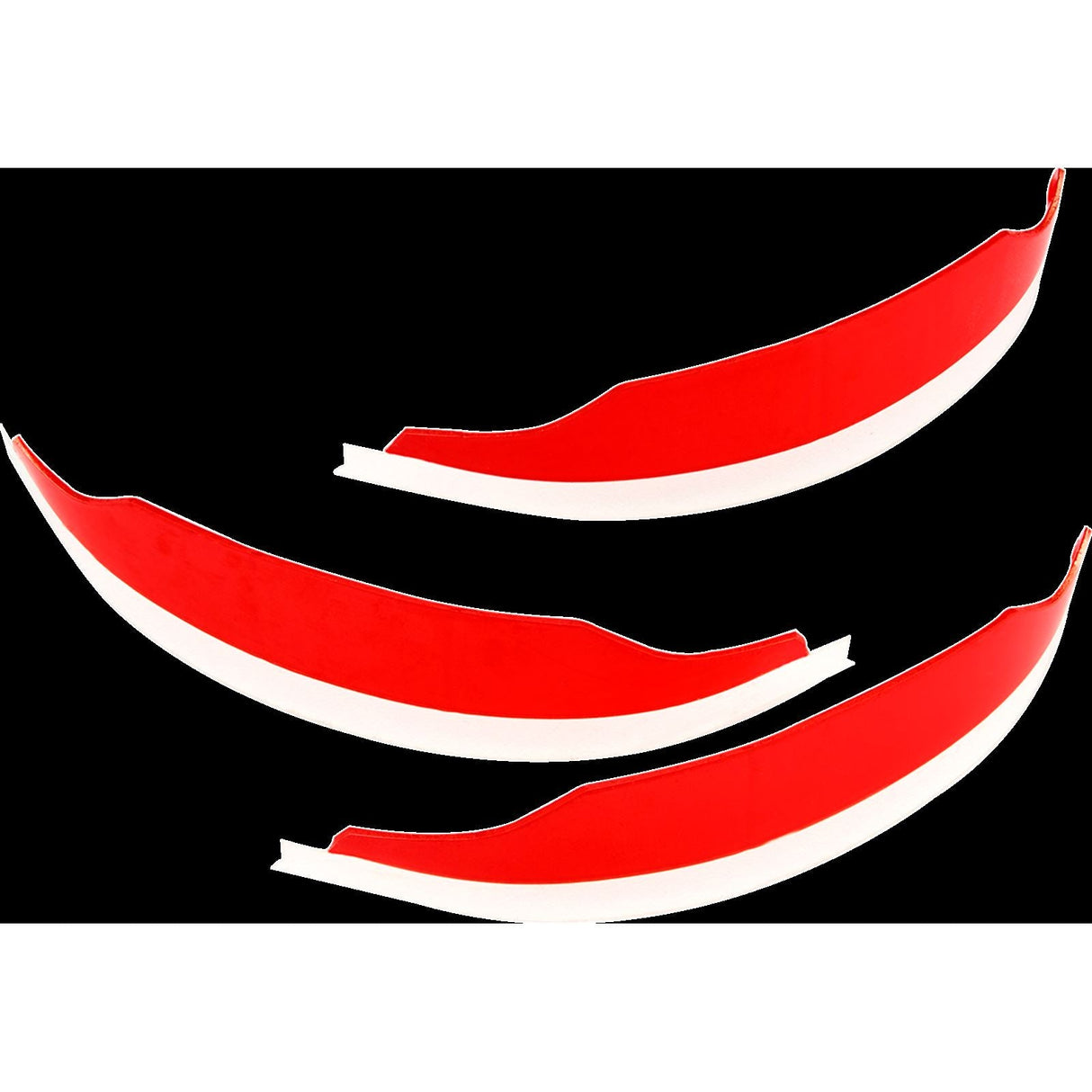 100% Armega Forecast Mud Flaps - 6 Pack [MPN: 51222-901-09]