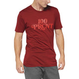 100% Searles Tech T-Shirt - Brick - Small [MPN: 35027-068-10]
