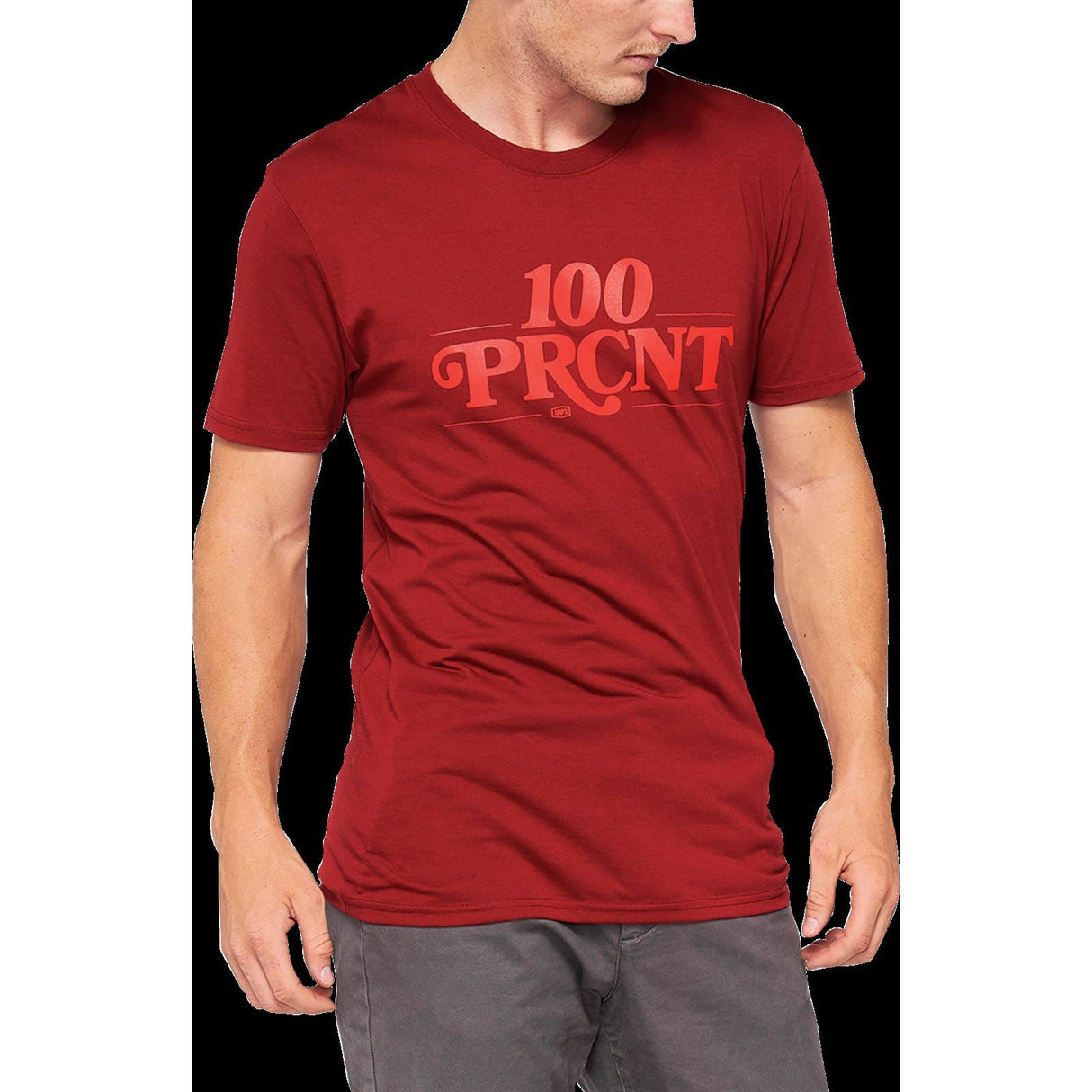 100% Searles Tech T-Shirt - Brick - Small [MPN: 35027-068-10]