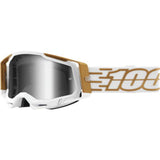 100% Racecraft 2 Goggles - Mayfair with Silver Mirror Lens 50121-252-18