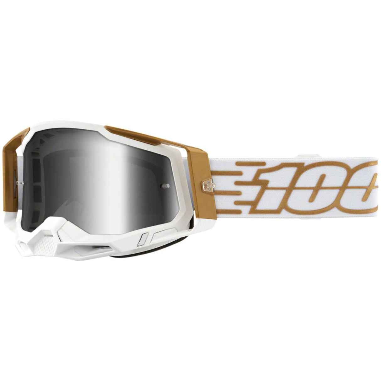 100% Racecraft 2 Goggles - Mayfair with Silver Mirror Lens 50121-252-18