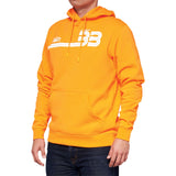 100% BB33 Pullover Kangaroo Pocket Hoodie - Orange - Small [MPN: BB-36045-476-10]