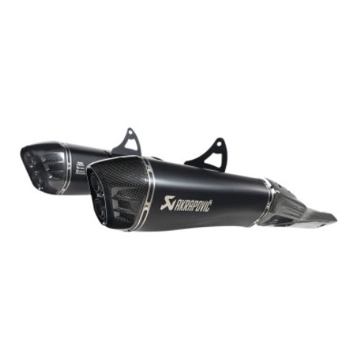 Akrapovic Slip-On Series Muffler - Titanium/Carbon Fiber - Black [MPN: SS13SO4HRAATBL]
