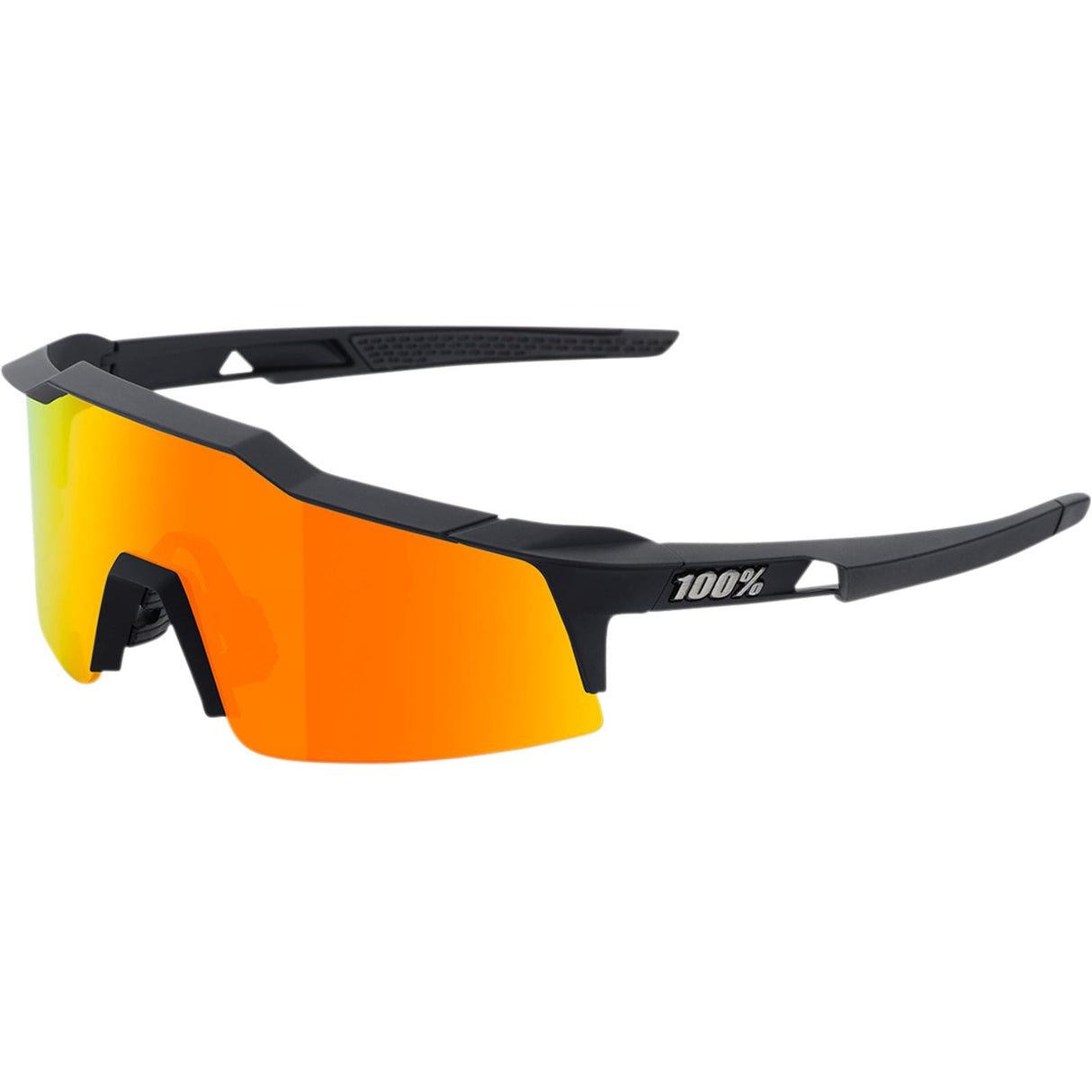 100% Speedcraft SL Sunglasses - Black - Red Mirror [MPN: 61002-412-02]