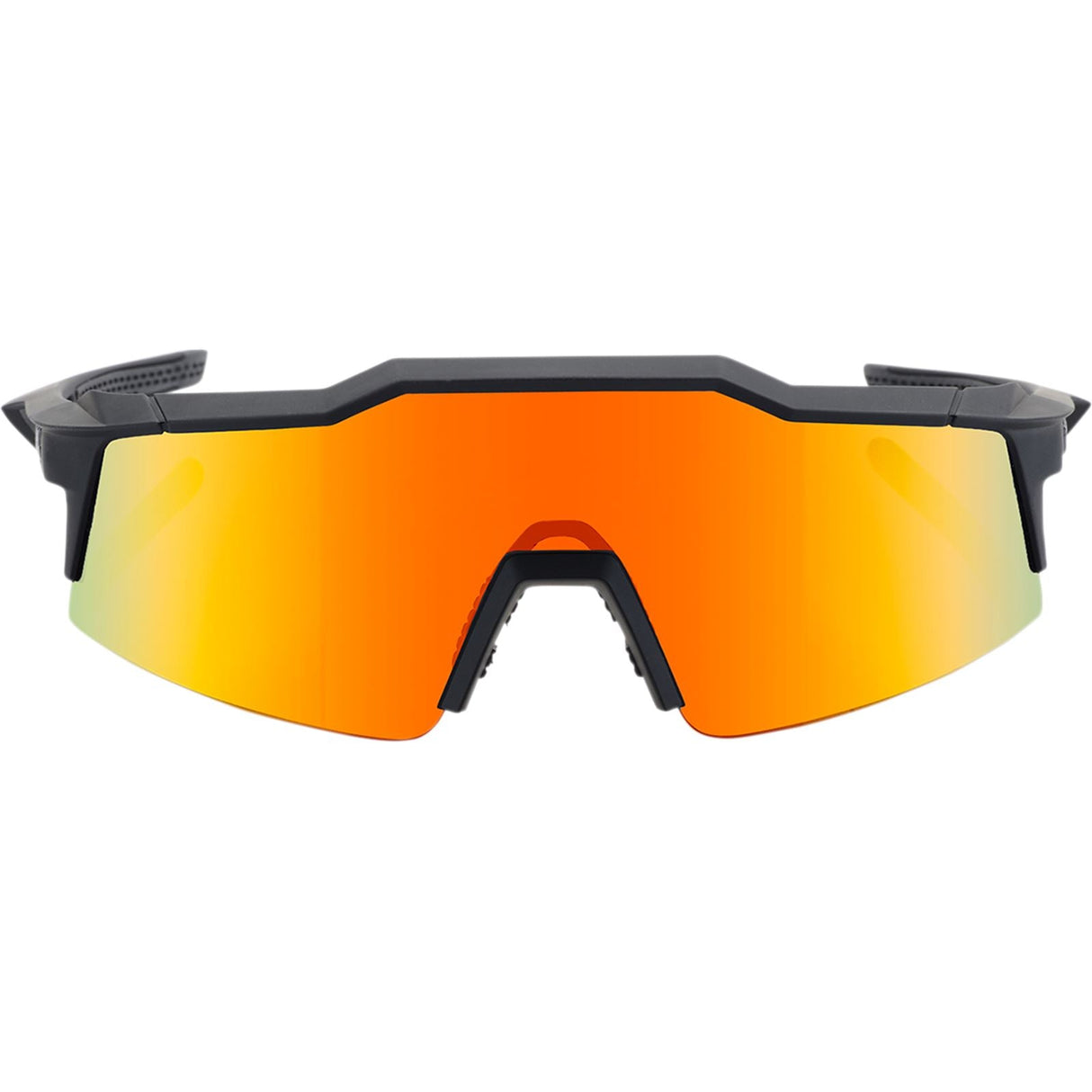 100% Speedcraft SL Sunglasses - Black - Red Mirror [MPN: 61002-412-02]