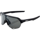 100% S2 Sunglasses - Black - Smoke [MPN: 61003-102-02]