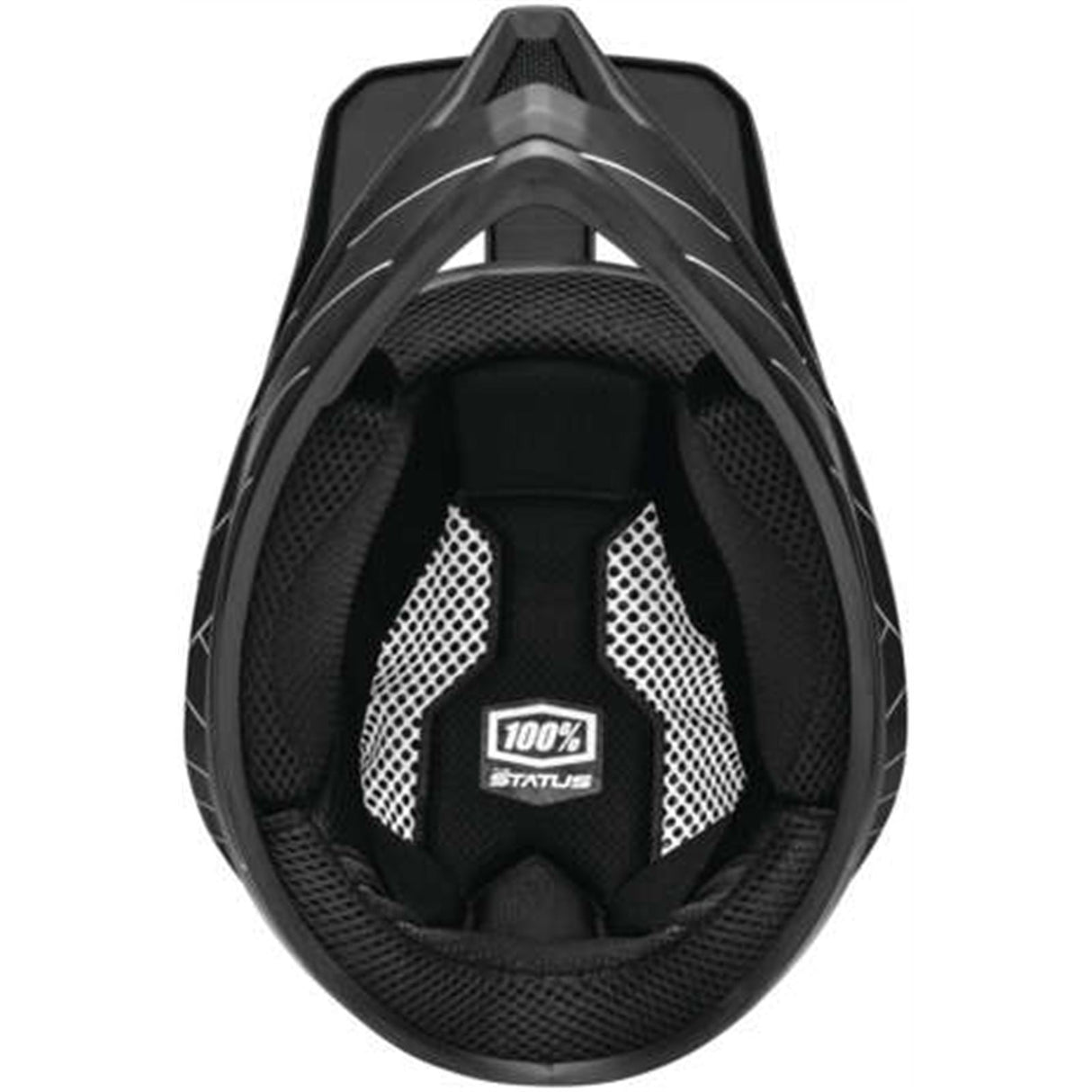 100% Status Bike Helmet - Essential Black - XS [MPN: 80010-00001]