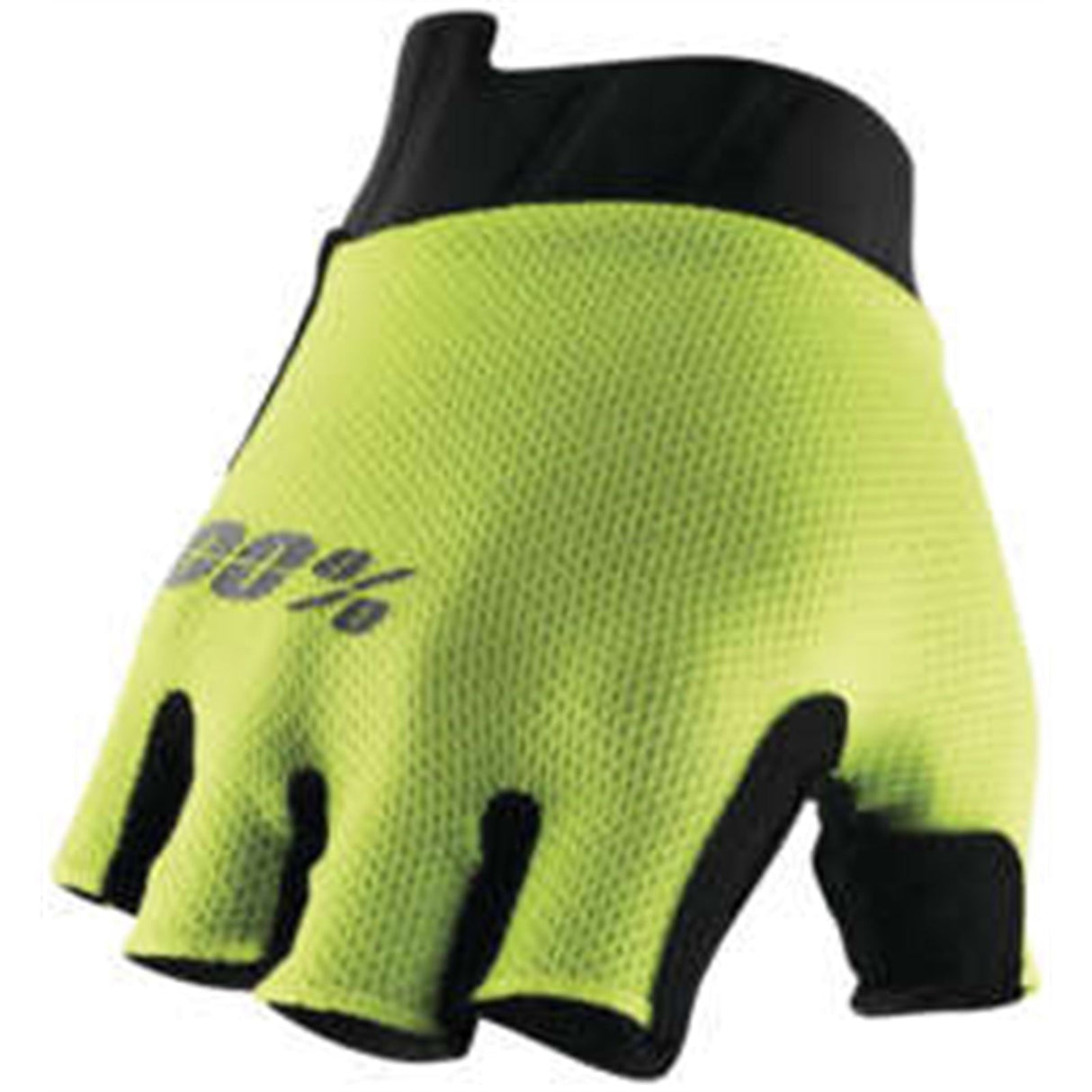 100% Exceeda Gel Shortfinger Glove - Flo Yellow - Medium [MPN: 10021-004-11]
