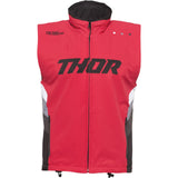 Thor Warmup Vest - Red/Black - Large [MPN: 2830-0591]