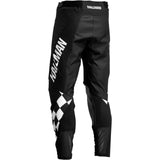Thor Differ Cheq Pants - Black/White