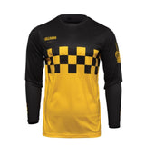 Thor Hallman Different Cheque Jersey - Yellow/Black - Medium [MPN: 2910-6588]